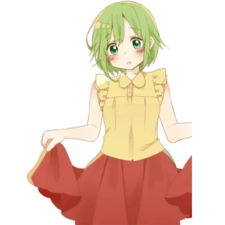 😳 Anime, Mädchen, Cartoon, Charakter, Kunst telegram sticker