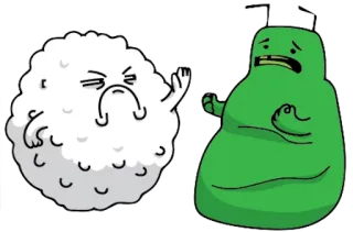 ❌ Kartun, Karakter, Marah, Sedih, Lucu, Komik whatsapp sticker