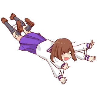 Подружка @nyasticks telegram stickers