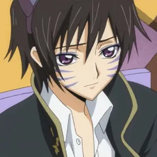 🥀 Rolo Lamperouge Code Geass 애니메이션, 캐릭터, 롤로, 코드 기어스 telegram sticker