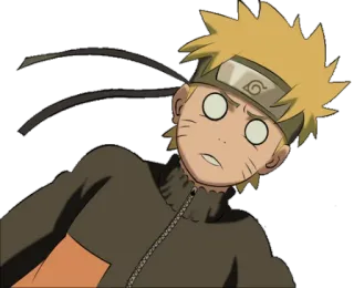 😱 Naruto naruto, anime, manga, cartoon, funny, meme, reaction whatsapp sticker