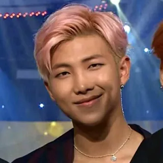 😊 RM K-Pop, BTS, RM, musicista, cantante, Corea del Sud telegram sticker