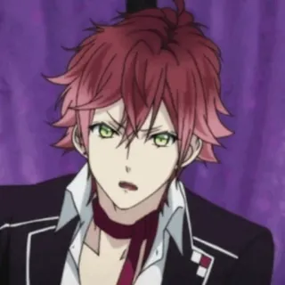 🥀 Ayato Sakamaki Diabolik Lovers Anime, Vampiro, Maschio, Capelli Rossi, Diabolik Lovers, Ayato Sakamaki telegram sticker