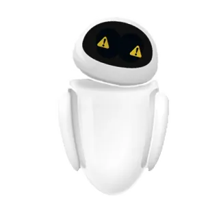 ⚠️ EVE WALL-E robot, eve, wall-e, disney, pixar, cartone animato telegram sticker