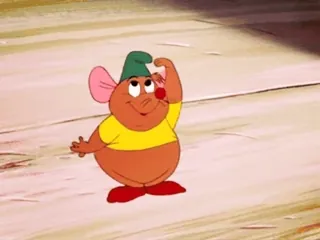 👋 Gus Cinderella Maus, Disney, Cartoon, Cinderella, süß telegram sticker