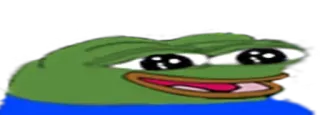 😊 Pepe the Frog Pepe, frog, meme, internet meme, popular telegram sticker