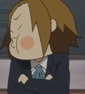 😤 Anime, Desenho animado, Expressão, Garota, Fofo, Mangá, Personagem telegram sticker