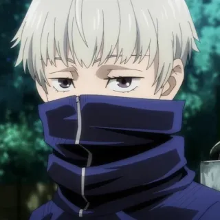 🌟 Inumaki Toge Jujutsu Kaisen Anime, Manga, Inumaki, Toge, Jujutsu Kaisen, Personnage telegram sticker