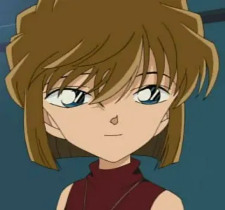 😇 Ayumi Yoshida Detective Conan Anime, Kreskówka, Dziewczyna, Słodkie, Detektyw Conan, Ayumi Yoshida, Postać telegram sticker