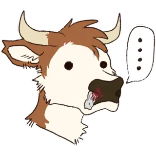 🐺 cow .... telegram sticker
