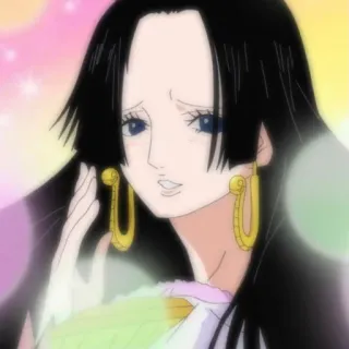 🥰 Boa Hancock One Piece Anime, Mulher, Personagem, Mangá, One Piece telegram sticker