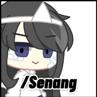 🌟 /Senang Мультфильм, Аниме, Персонаж, Стикер, Сенанг telegram sticker