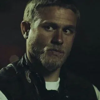 🤨 Jax Teller Sons of Anarchy motorcycle club, biker, crime, drama, television telegram sticker