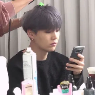🐟 Suga kpop, bts, min yoongi, idol, cantante telegram sticker