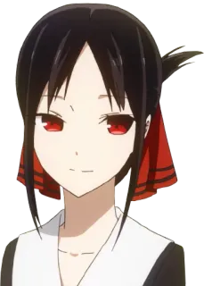 😐 Kaguya Shinomiya Kaguya-sama: Love Is War Аниме, Кагуя Синомия, Любовь это война, Манга, Персонаж, Девушка, Кагуя-сама telegram sticker
