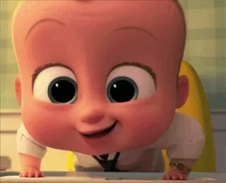 😏 Boss Baby The Boss Baby Cartoon, Baby, Animation, Figur whatsapp sticker