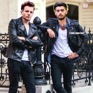 ❤️ pez.zayn.lect 人々, 男性, レザージャケット, ストリートスタイル telegram sticker