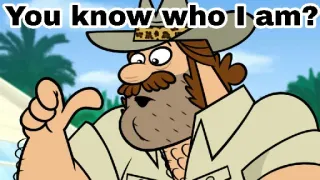 🤠 You know who I am? мультфильм, мужчина, вопрос, шляпа, сафари telegram sticker
