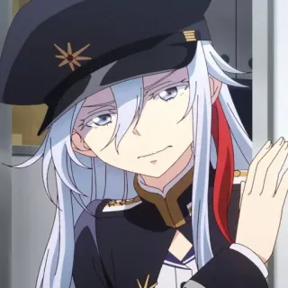 ❤️ 86 - Eighty Six Anime, Militar, Uniforme, Personagem, 86 - Eighty Six whatsapp sticker