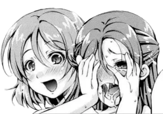 👭 Anime, Mangá, Chorando, Triste, Amigo telegram sticker