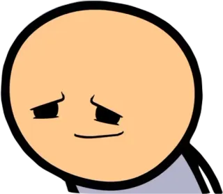 😏 Cyanide and Happiness, Cartoon, Drôle, Mème, Bonhomme allumette, Personnage whatsapp sticker