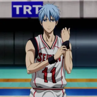 🎲 Tetsuya Kuroko Kuroko's Basketball 11 anime, basketball, kuroko, sports, character telegram sticker