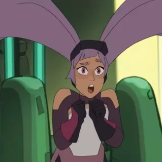 🛠 Entrapta She-Ra and the Princesses of Power animated, cartoon, character, Entrapta, She-Ra, princess telegram sticker
