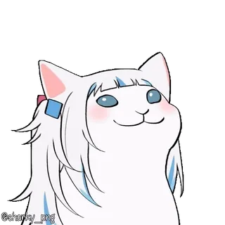 😀 Gawr Gura Hololive whatsapp sticker