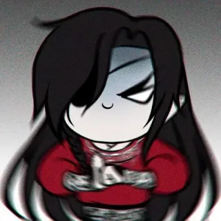 😠 cartoon, anime, character, art whatsapp sticker