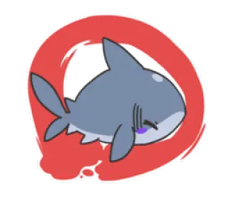 👌 tubarão, animal, mar, oceano, peixe telegram sticker