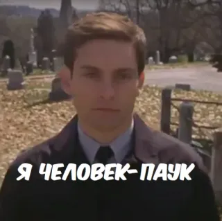 🕷 Spider-Man Я ЧЕЛОВЕК-ПАУК spider-man, man, superhero telegram sticker
