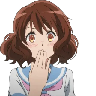 🙊 Anime, Schulmädchen, Errötend, Süß, Jugendlich telegram sticker
