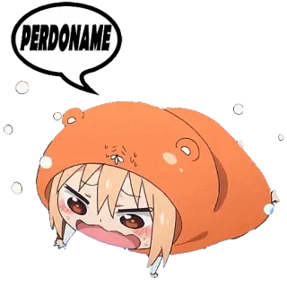 😰 PERDÓNAME anime, perdón, dibujos animados, disculpa, lo siento telegram sticker