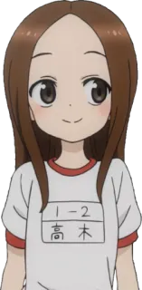 😏 Takagi Karakai Jōzu no Takagi-san 1 - 2
高木 Anime, Takagi-san, Personaje, Uniforme escolar, Dibujos animados, Anime japonés telegram sticker