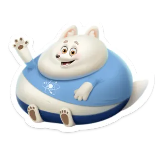 🤦‍♀️ стикер, мультфильм, собака, милый, животное telegram sticker