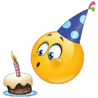 🎂 Emoji, Anniversaire, Gâteau, Fête, Célébration whatsapp sticker