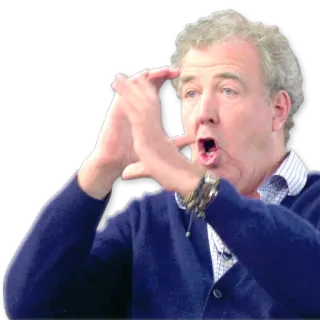 💭 Jeremy Clarkson Clarkson, Jeremy, Top Gear, The Grand Tour, Présentateur, TV whatsapp sticker