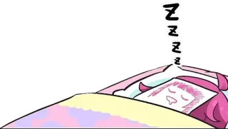 😴 Zzzzz 睡觉, 睡眠, 卡通, zzz, 疲倦, 小睡 telegram sticker