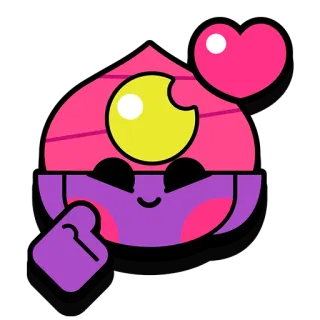 ❤️ 爱, 心, 紫色, 可爱, 眼睛 telegram sticker