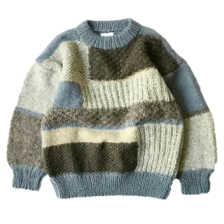 🌟 maglione, abbigliamento, moda, maglieria, patchwork telegram sticker