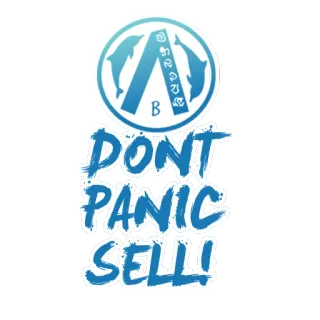 🙉 DON'T PANIC
SELLI! keine Panik, Selli, Delfine, Ozean, blau telegram sticker