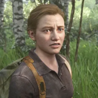 🪶 Abby Anderson The Last of Us Part II видеоигра, персонаж, Эбби, The Last of Us telegram sticker