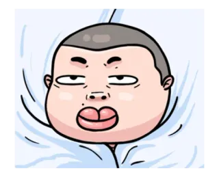 😶 Dibujo animado, Cara, Expresión, Meme, Divertido, Personaje whatsapp sticker