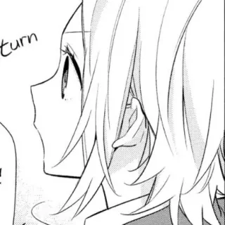 💭 turn アニメ, 女の子, プロフィール, マンガ, 金髪 telegram sticker