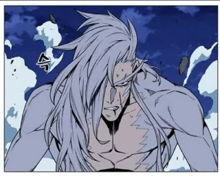 🤬 fantasy, monster, warrior, manhwa, battle, demon, monster telegram sticker