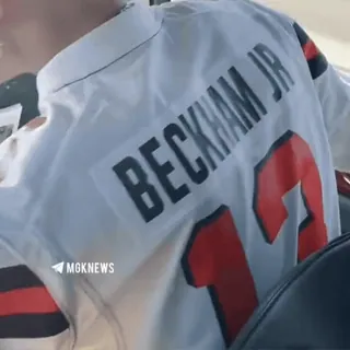 🥥 Odell Beckham Jr. BECKHAM JR football, sport, athlète, maillot, Beckham telegram sticker