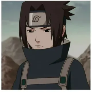 🎧 Sasuke Uchiha Naruto anime, manga, ninja, uchiha, sasuke, naruto telegram sticker