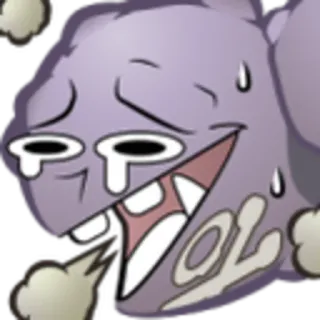 😂 LOL meme, lol, emoji, divertente, cartoni animati, slang di internet telegram sticker