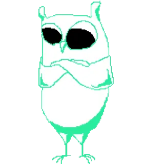 owls by @my_unrefined telegram stickers