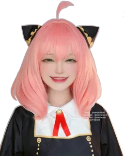 Cosplay (senyamiku) @Anak_kucing_stiker whatsapp stickers